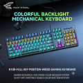 Original HP Blue Switch Mechanical Gaming Keyboard Wired USB With RGB Backlight 104 Key By FunBug Board. 