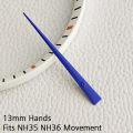 13mm NH35 Second Hands Fits NH35 NH36 Movement Mechanical Watch Hands Accessories NH35 Hands Watch Part. 