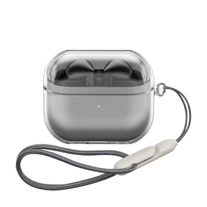 Transparent Earphone Case For Samsung Galaxy Buds 3 Pro Case PC Soft Silicone Clear Headphone Cover For Samsung Galaxy Buds 3Pro