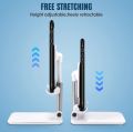 Foldable, Adjustable, Universal Mobile Stand  | Flexible Mobile Holder | Mobile & Tablet Holder |  Flexible Stand pack of 2. 