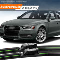 2pcs For Audi A4 B6 B7 B8 B9 2000-2023 Front Windshield Wiper Blades 2005 2010 2011 2012 2017 2018 Windscreen Window Accessories.
