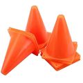 9 Inch PVC Traffic Sports Training Cones,Plastic Safety Parking Cones, Agility Field Marker Cones for Soccer Basketball Football Drills Training, Outdoor Sport Activity & Festive Events. 