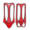 Mesh Sexy Lingerie Bodysuit Mens Backless One Piece Jockstrap Wrestling Singlet Bondage Mankini Body Suit Briefs. 
