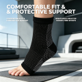 1Pair Ankle Compression Socks Compression Foot Sleeves with Arch And Ankle Support Open-Toe Design Neuropathy Socks. 