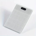 1PC Transparent PET Sticky Note Pad, Waterproof Grid Lined Memo Pad Stickers for School Students, Office Supplies.