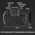 i8 Mini Wireless Keyboard 2.4G Handheld Touch Classic Black French Spanish Russian Air Mouse Game Keyboard for Android TV Box PC. 