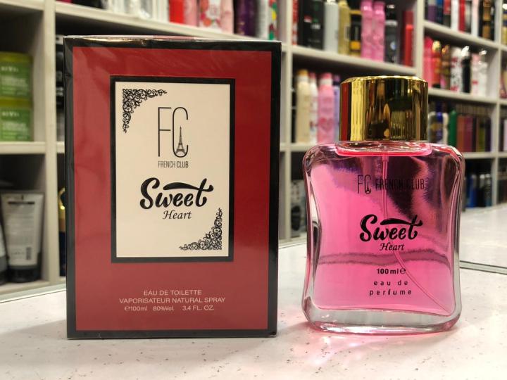 Original French Club Sweet Heart Perfume For Women 100 ML