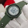 Grace WATCH 
💯 WATER 💧 PROOF 
SLIM MODEL 
ALARM 
DATE 
DAY 
YEAR 
STOP WATCH 
DIFFERENT COLOR AVAILABLE. 
