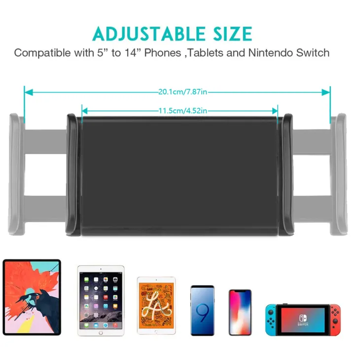 Tablet%20Stand%20Accessories%2017mm%20Ball%20Hole%20Universal%20Holder%20Laptop%20Mount%20Clamp%20Clip%20Stand%20Bracket%20for%20iPad%20Pro%20Air%20Mini%204-13%20inch%20-%20Image%202