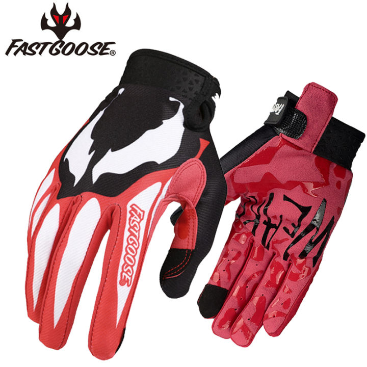 FASTGOOSE Motocross MX Off-road Racing Gloves For Moto Bike DH MTB Drit Bicycle Cycling Guante Motorcycle Mountain Sports Gloves