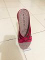 ladies red colour regular Beautiful design stylish shoe.