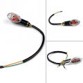 1PC 12V 10W Universal Motorcycle Turn Signal Lights Off-Road Vehicle Halogen Blinker Indicators LED Flasher Amber Lamps. 