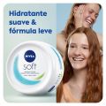 NIVEA Soft Light Moisturizing Cream 100ml – Vitamin E & Jojoba Oil – Face Body Hand – All Skin Types – Imported From Egypt – Original. 