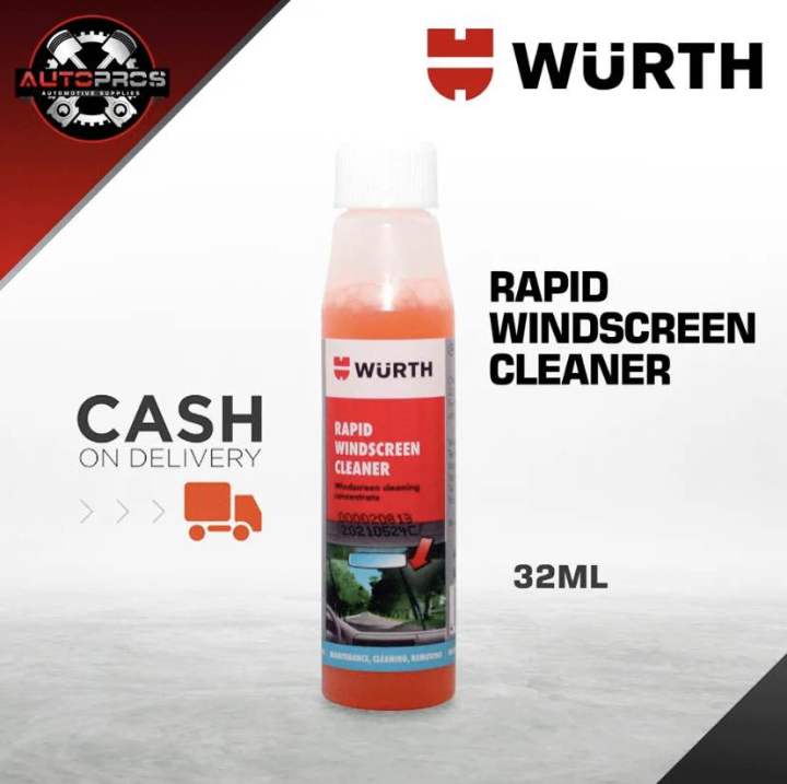 Wurth Rapid Windscreen Cleaner 32ml