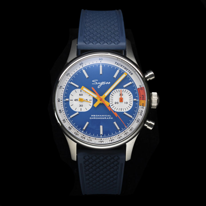 Sugess%20Pilot%20Watch%20with%20Seagull%20Movement%20Swanneck%20Wristwatch%20Mechanical%20Chronograph%20Sappire%20Crystal%20%20Limited%20Racing%201963%20-%20Image%205