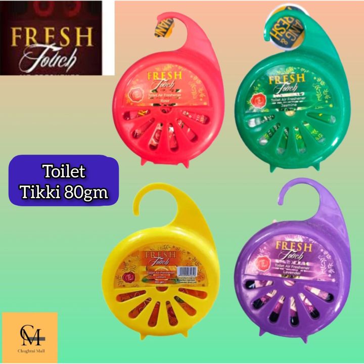 Fresh Touch Toilet Tikki 80 gm (Pack of 6)