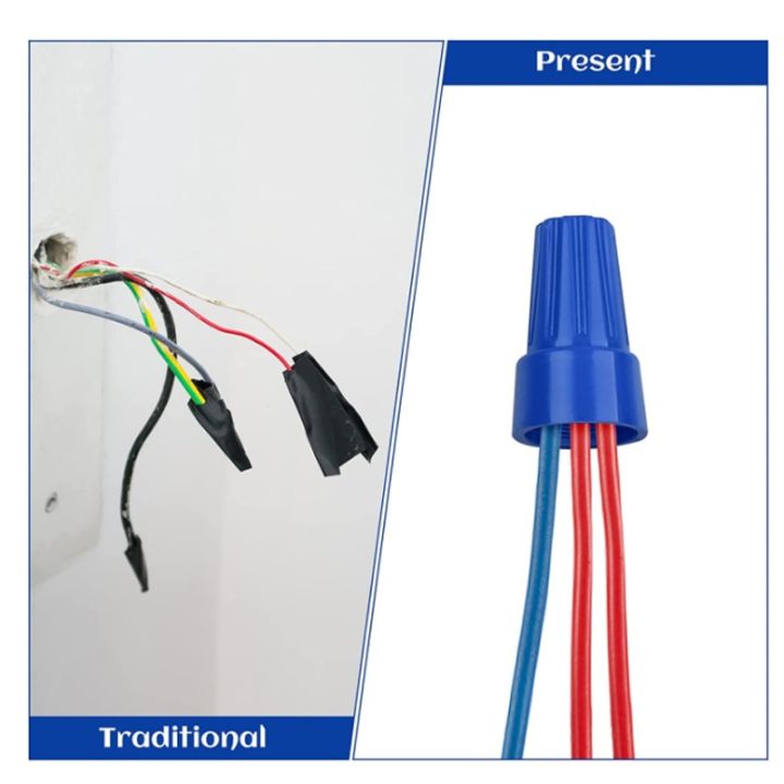 10-150PCS%20Colorful%20Electrical%20Insulated%20Crimp%20Twist%20Terminal%20Quick%20Wire%20Connector%20Nut%20Spring%20End%20Cap%20Connection%20-%20Image%206
