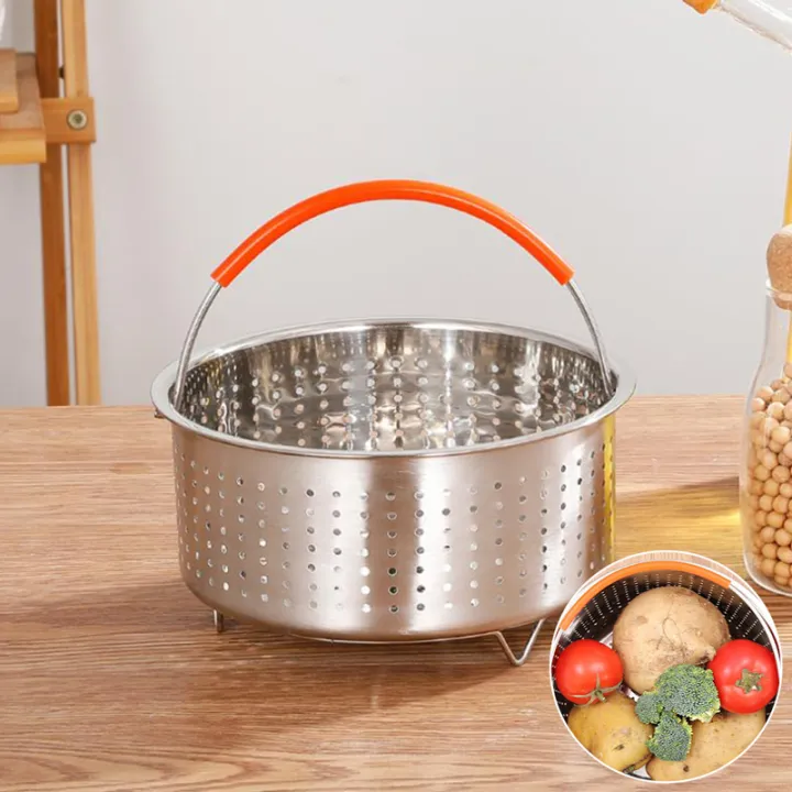 Stainless%20Steel%20Steamer%20Basket%20Pot%20Accessories%20for%203/6/8%20Qt%20Pot%20Pressure%20Cooker%20-%20Image%202