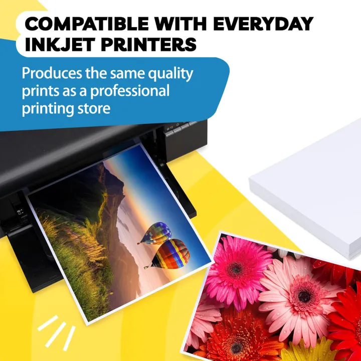 HUSPER%20100%20Sheets%203R%20Glossy%20Photo%20Paper%203.5x5%20Inch%20180/200/230Gsm%20Inkjet%20Compatible%20with%20Grey%20Back%20for%20Home%20Office%20Use%20-%20Image%204