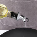 3PCS Silver Spray Paint Oil Bottle Plug Plastic Oil Bottle Plug Soy Sauce Vinegar Bottle Plug Oil Pour Nozzle. 