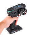 DUMBORC 10CH DDF-350 Remote Control Radio Transmitter HD Screen with Gyroscope X10FG/X10F Receiver for RC Car Truck Crawler Boat.