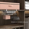 1PC Stainless Steel Hanging Kitchen Storage Rack with Hooks Paper Towel and Utensils Holder Cutting Board Storage Shelf. 