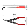 Car Bumper Retainer Clips Nail Puller Fastener Jaw Screwdriver Trim Removal Kit Plastic Rivets Modification Installation Tools. 