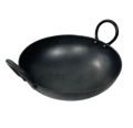 Normal Quality iron karahi(size 13"and 10 ") inch's (weight 1 KG) Best For Cooking. 