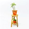 Cane Stand Corner Small Flower Vase - Rattan Flowers Tub For Your Home Decor  [ Flower Not Included ] Height 17'' inc. 