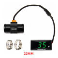 Motorcycle Thermometer Koso Water Temperature Universal Gauge Motorcycle Temperature Sensor for XMAX250 300 NMAX CB 400 CB500X. 