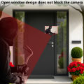 For Blink Video Doorbell 2025, Doorbell Weatherproof Protector with Hat Brim - Scratch/Dust Resistant Doorbell bracket. 