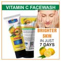 Ronica Vitamin C Face Wash 100ml offers deep cleansing and dark spot reduction, helping to reduce hyperpigmentation, clear dullness, and brighten skin. Its Vitamin C+ formula ensures radiant, fresh, and glowing skin with gentle, effective daily skincare.. 
