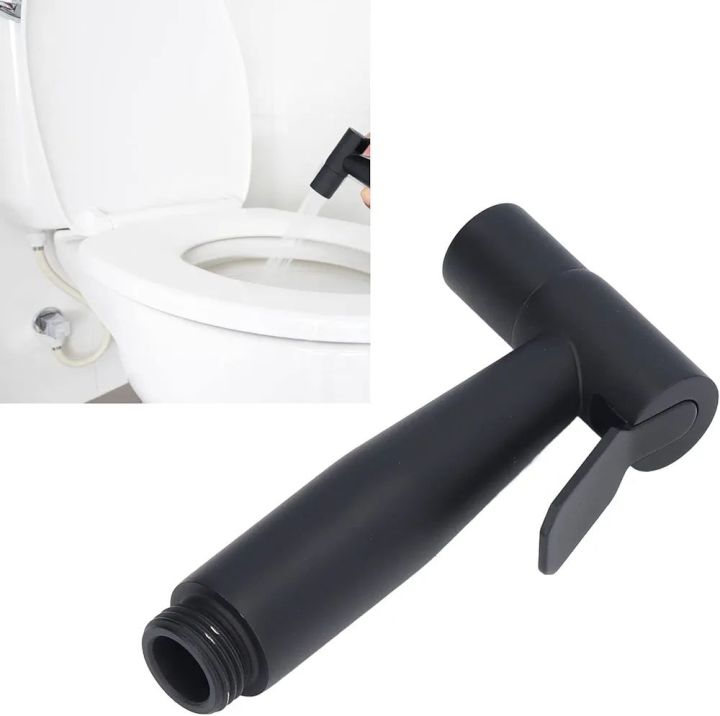 Commode (Toilet) Spray Head In Matte Black