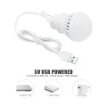 3/5/7W USB Lamp Bulb 5V Portable Camping Lantern Lamp LED USB Power Reading Book Light For Outdoor Camping Tent Lighting. 