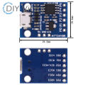 Blue Black TINY85 Digispark Kickstarter Micro Development Board ATTINY85 module for Arduino IIC I2C USB. 
