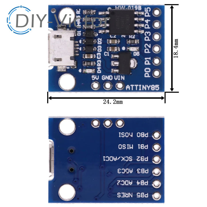 Blue%20Black%20TINY85%20Digispark%20Kickstarter%20Micro%20Development%20Board%20ATTINY85%20module%20for%20Arduino%20IIC%20I2C%20USB%20-%20Image%207