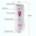 Kemei Km-290R Rechargeable Women Hair Remover Epilator. 