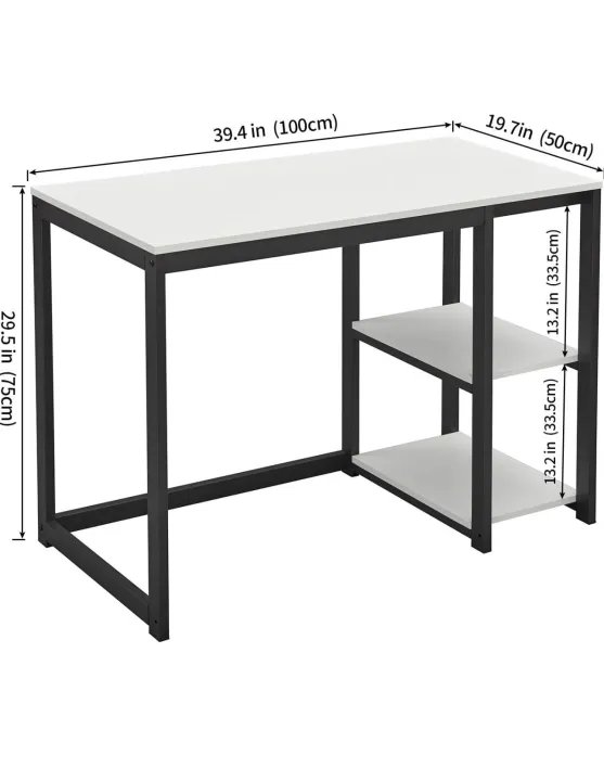 Computer%20Desk%2040%20inches%20with%202-Tier%20Shelves%20Sturdy%20Home%20Office%20Desk%20with%20Large%20Storage%20Space%20Modern%20Gaming%20Desk%20Study%20Writing%20Laptop%20Table,%20White%20Desk%20-%20Image%208
