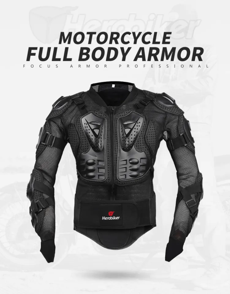 HEROBIKER Motocross Jacket Men Body Armor Motorcycle Armor Bicycle