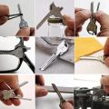 Edc Gear Mini Utility Key Shape Ring Pocket Opener Screwdriver Keychain Kit Tool Survive Multi Tactical Multipurpose Knife. 