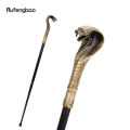 Bronze Luxury Snake Handle Fashion Walking Stick for Party Decorative Walking Cane Elegant Crosier Knob Walking Stick 93cm. 
