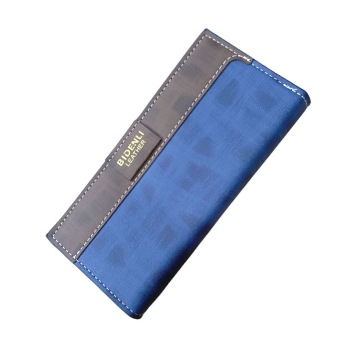 New Bidenli Leather Wallet For Men And Women Unisex