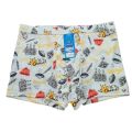 4 Pis China Ice Silk Print Underwear Boxer For Men - Soft Cool Slim Fit Breathable Stretch Material Best quality Well Design Brief For Boys - 4 Pis China Ice Silk Boxer Set.