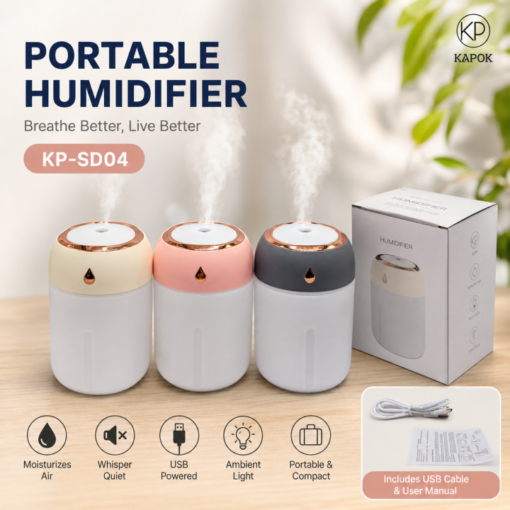 Premium Dual Mode Humidifier With Luminous Light