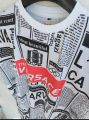 New Newspaper Print T-shirt For Boys & Men. 