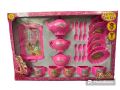 Barbie play set TEA.  Toy SET With Accesssories pretend play toy for childern&girls &kids premium quailty unlimited fun & joy 22 pcs set. 