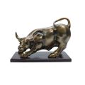 Bull Statue For Home, Office, Living Room Decor, Decorative Figurine Statue. 