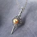 Double Sided Blood Pact Charm Necklace Silve Fantastic Dumbledore Grindelwald Blood Pendant Necklace For Movie Fans Jewelry Gift. 
