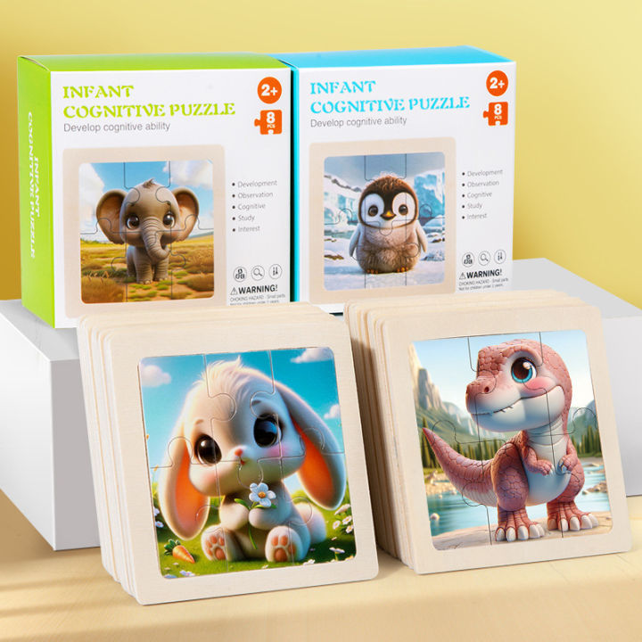 Bview%20Art%208pcs%20Wooden%20Jigsaw%20Puzzles%20Set%20for%20Kids,%20Cartoon%20Animal%20Puzzles%20Board%20Educational%20Learning%20Toys%20-%20Image%204