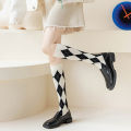 Ready to ship Japan student socks knee high socks knee high socks women Japanese style stockings over the knee. 